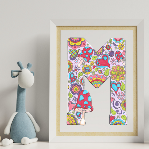 Letter M Printable Art