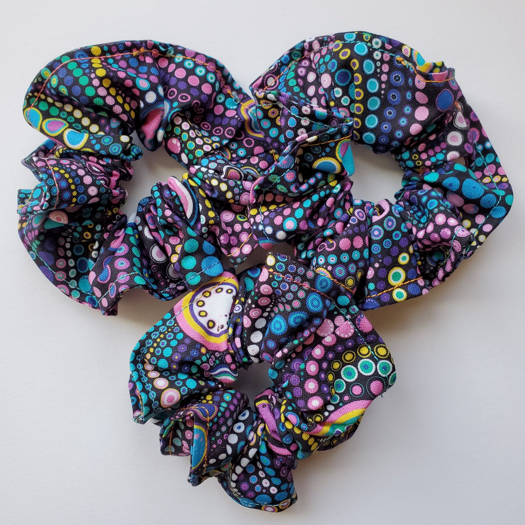 Polka Dot Passion Scrunchie