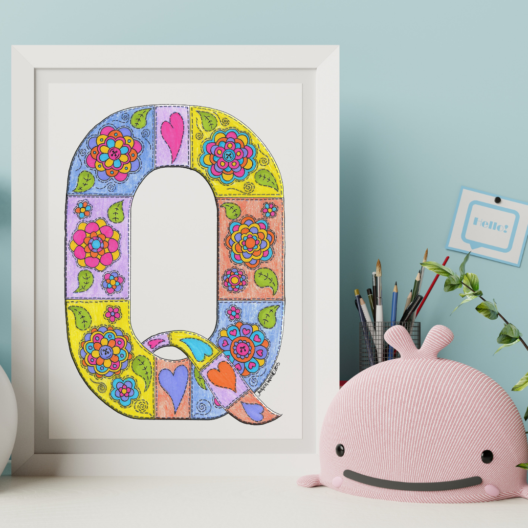 Letter Q Printable Art