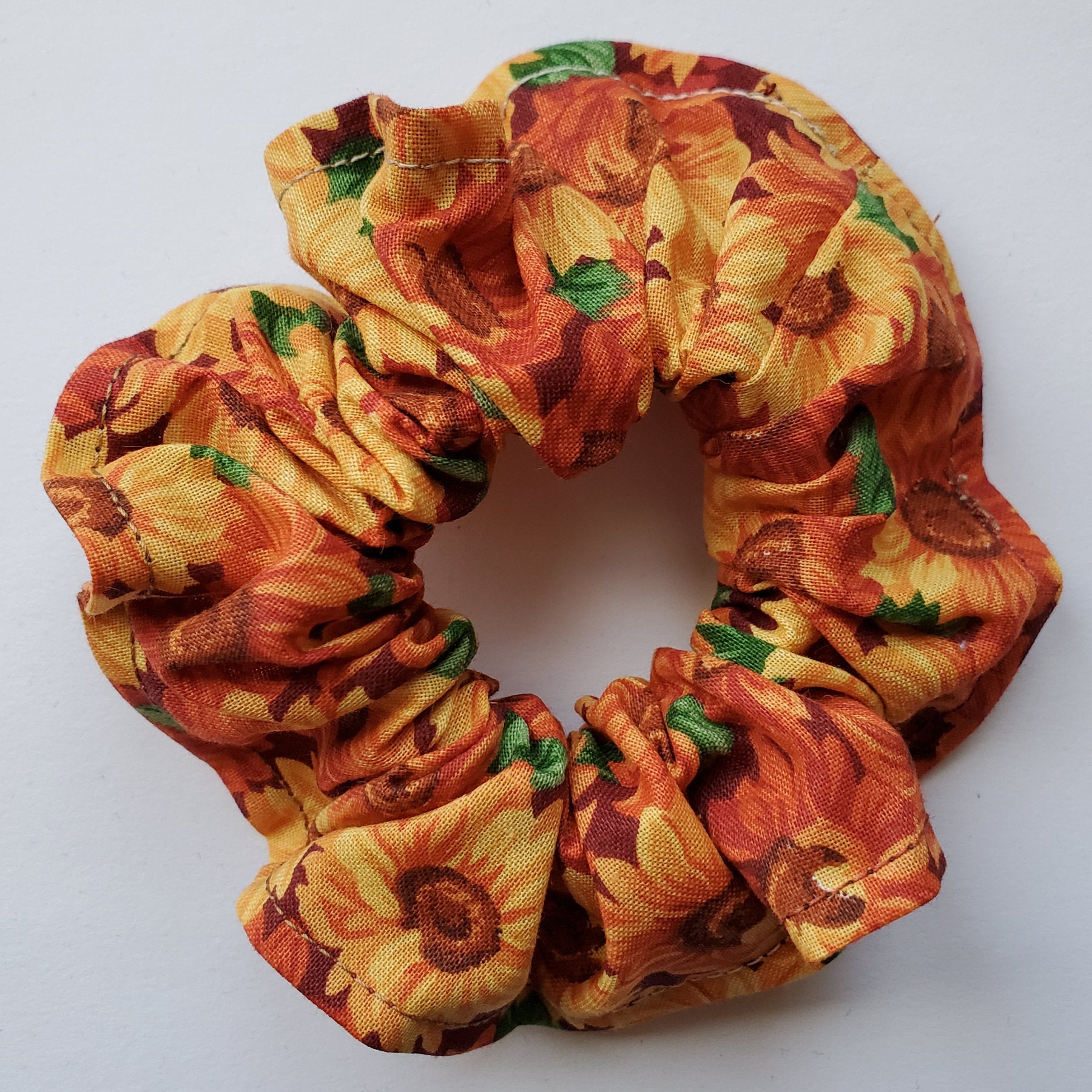 Sunflower Scrunchie