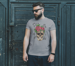 Floral Skull Unisex T-Shirt