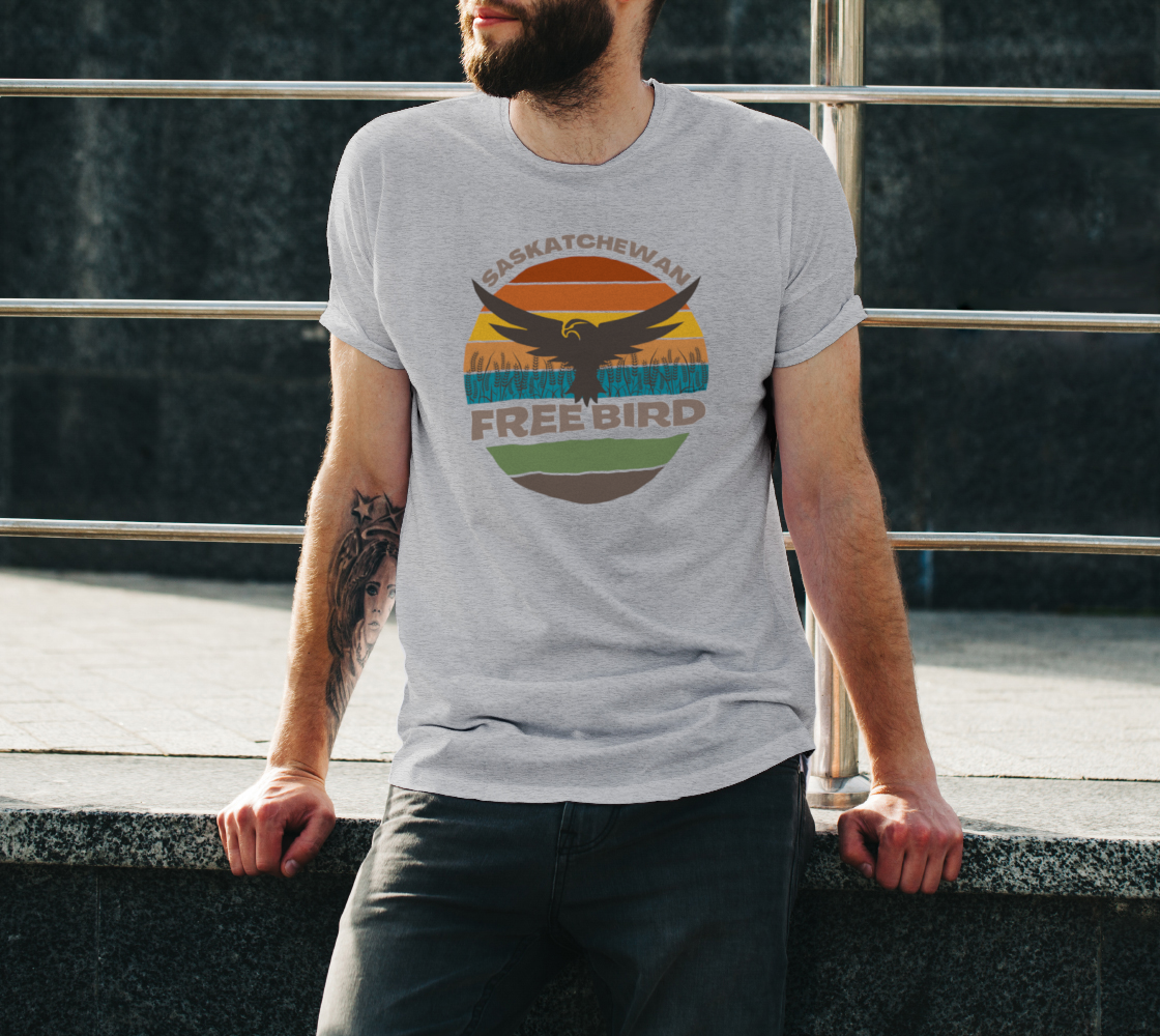 Saskatchewan Free Bird Unisex T-Shirt