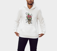 Floral Skull Hoodie