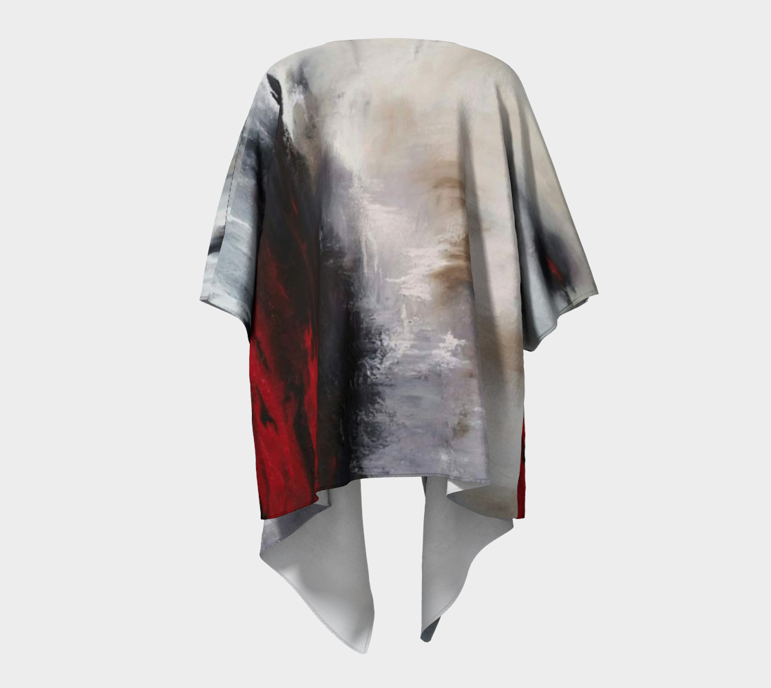 Winter Song Draped Kimono