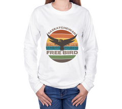 Saskatchewan Free Bird Long Sleeve T-Shirt