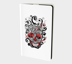 Smoldering Skull Small Notebook