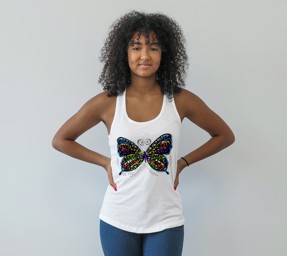 Be the Change Racerback Tank
