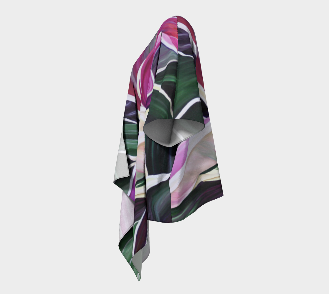 Vibrancy Draped Kimono
