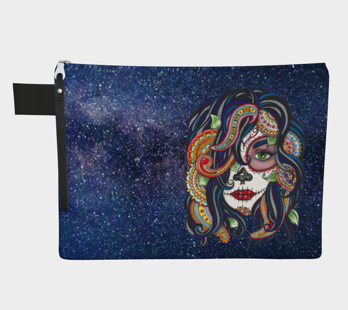 Azure Zipper Carry-All