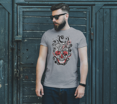 Smoldering Skull Unisex Tee