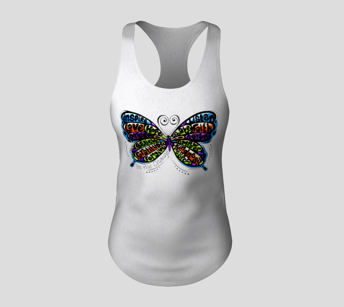 Be the Change Racerback Tank