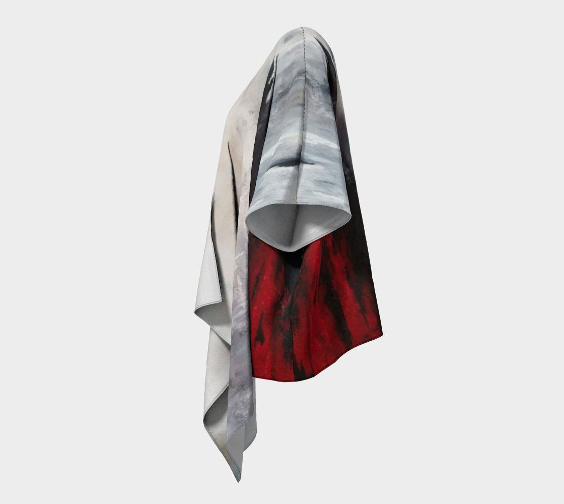 Winter Song Draped Kimono