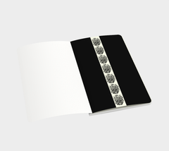 Smoldering Skull Small Notebook
