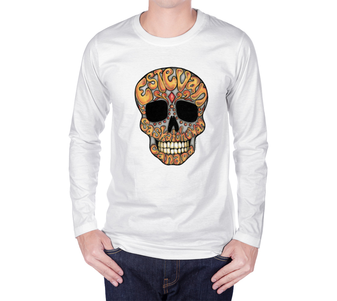 Estevan Skull Long Sleeve Tee