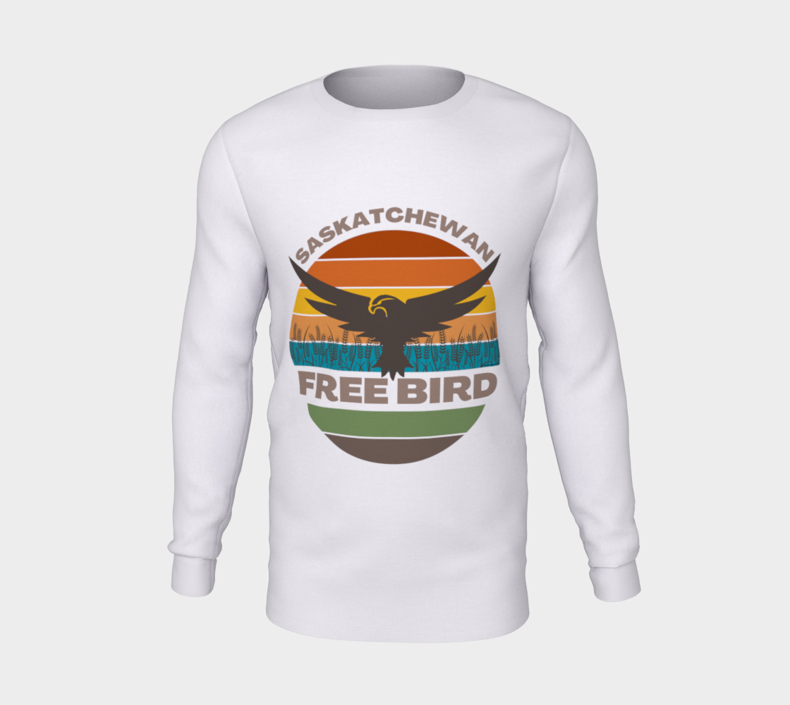 Saskatchewan Free Bird Long Sleeve T-Shirt