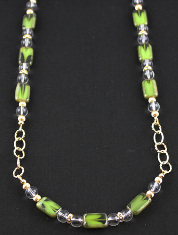 Green with Envy 14K Gold Filled Necklace