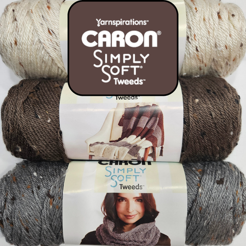 Caron Simply Soft Tweeds