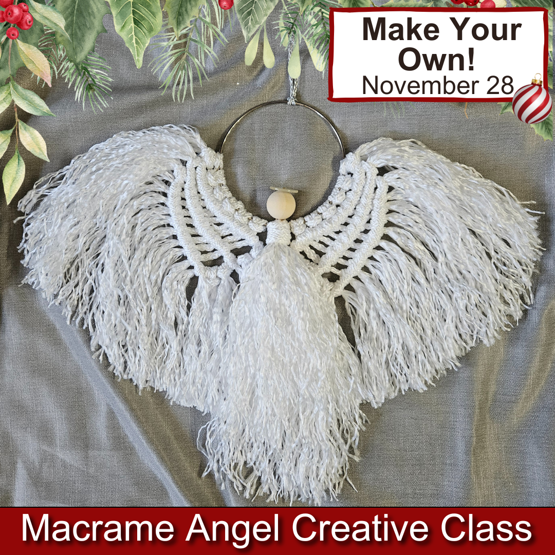 Macrame Angel Creative Class - November 28