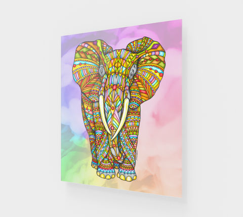Majestic Elephant 20" by 24" Acrylic Print