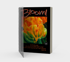 Helena Bloom Spiral Notebook