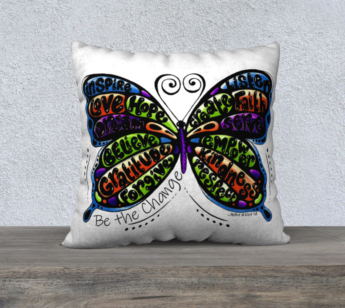 Be the Change Pillow Case
