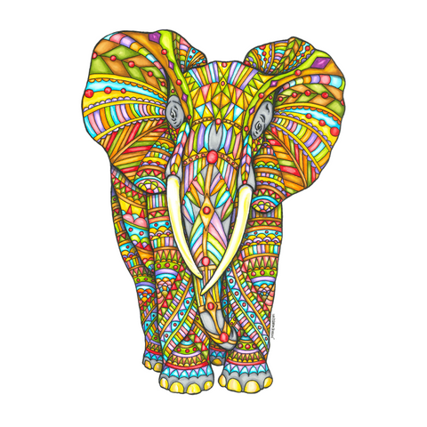 Majestic Elephant Printable Art