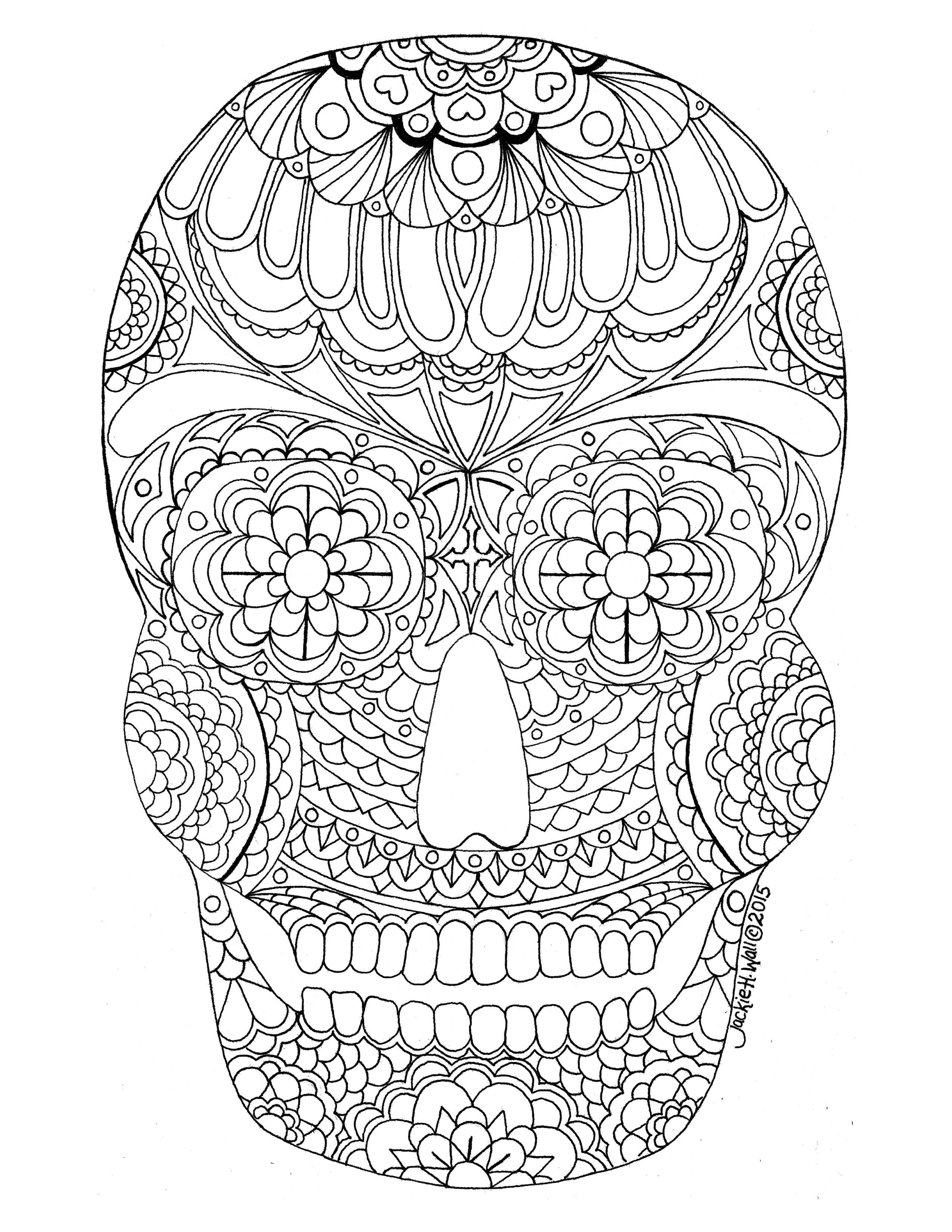 Ornate Sugar Skull