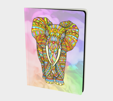 Majestic Elephant Large Notebook