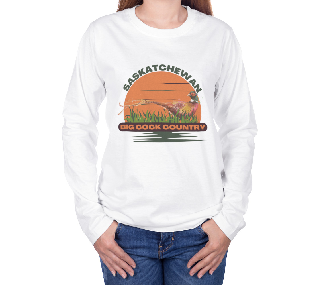 Saskatchewan Pheasant Country Long Sleeve T-Shirt