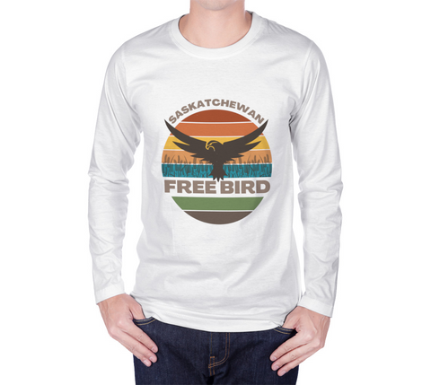 Saskatchewan Free Bird Long Sleeve T-Shirt