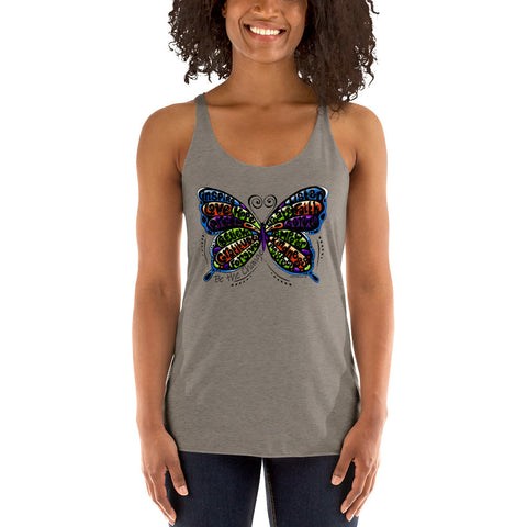 Be the Change Women's Racerback Tank